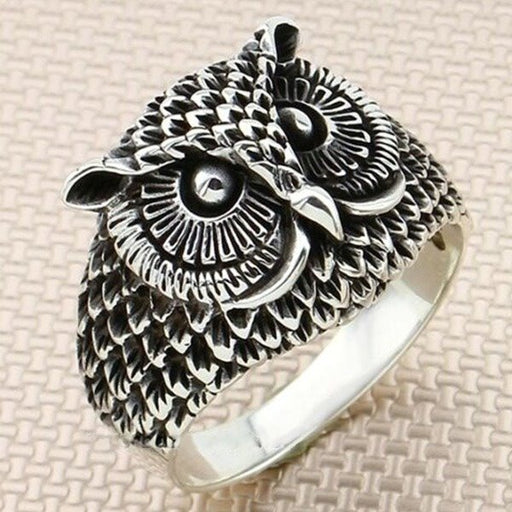 Wholesale Alloy Owl Rings JDC-RS-WN-072 Rings 薇妮 Wholesale Jewelry JoyasDeChina Joyas De China