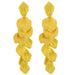 Wholesale alloy paint multi-layer tassel petal earrings JDC-ES-wy006 Earrings JoyasDeChina Yellow Wholesale Jewelry JoyasDeChina Joyas De China