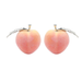 Wholesale alloy peach earrings JDC-ES-JINQ002 Earrings JoyasDeChina Wholesale Jewelry JoyasDeChina Joyas De China