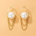 Wholesale alloy pearl chain tassel earrings JDC-ES-C456 Earrings 咏歌 Wholesale Jewelry JoyasDeChina Joyas De China