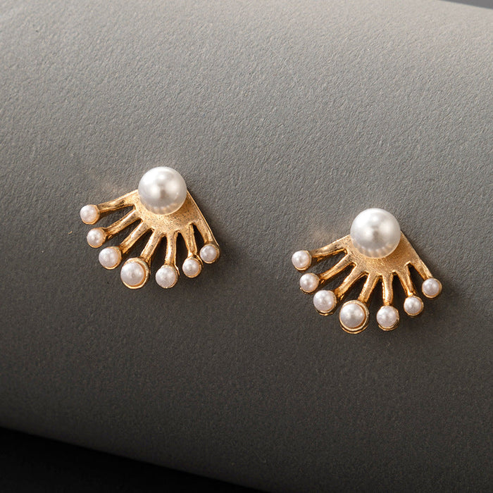 Wholesale alloy pearl earrings JDC-ES-C183 Earrings JoyasDeChina TB0419 Wholesale Jewelry JoyasDeChina Joyas De China