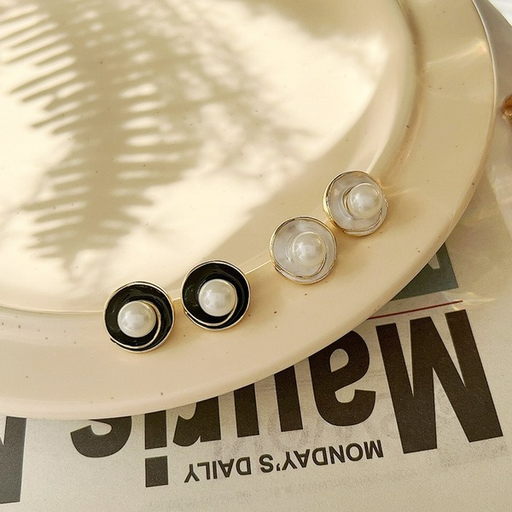 Wholesale alloy Pearl Earrings JDC-ES-MS154 Earrings JoyasDeChina Wholesale Jewelry JoyasDeChina Joyas De China