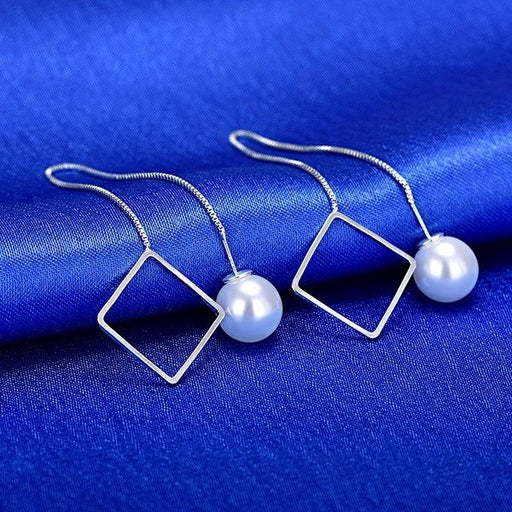 Wholesale alloy pearl earrings JDC-ES-QLX043 Earrings 巧兰轩 Wholesale Jewelry JoyasDeChina Joyas De China