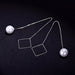 Wholesale alloy pearl earrings JDC-ES-QLX043 Earrings 巧兰轩 NN075 Wholesale Jewelry JoyasDeChina Joyas De China