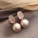 Bulk Jewelry Wholesale alloy pearl Earrings JDC-ES-sf007 Wholesale factory from China YIWU China