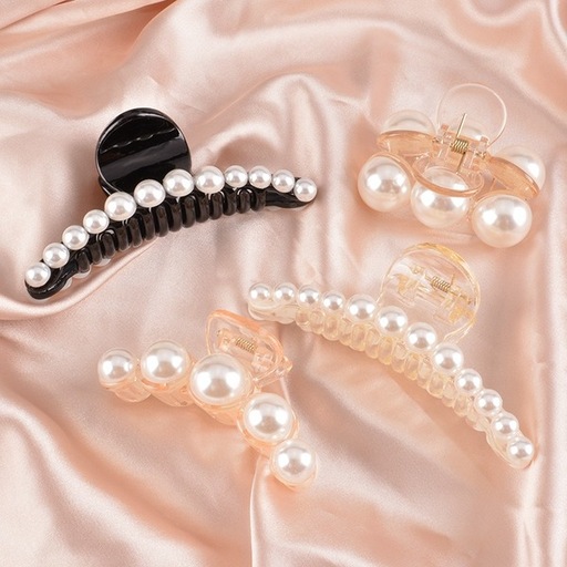 Bulk Jewelry Wholesale alloy pearl hair clips JDC-HC-K032 Wholesale factory from China YIWU China