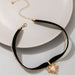 Wholesale Alloy Pearl Love Hollow Necklace JDC-NE-C185 NECKLACE 咏歌 Wholesale Jewelry JoyasDeChina Joyas De China