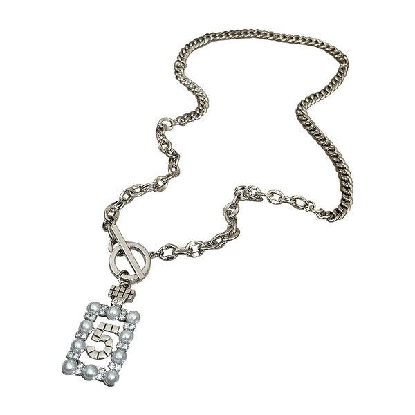 Wholesale Alloy Pearl Necklaces Sweater Chain JDC-NE-BY057 Necklaces 宝钰 Wholesale Jewelry JoyasDeChina Joyas De China