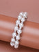Wholesale alloy pearl rhinestone bracelet JDC-BT-Bis003 Bracelet 碧莎 Wholesale Jewelry JoyasDeChina Joyas De China