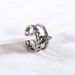 Wholesale Alloy Pentagram Knotted Ring MOQ≥2 JDC-RS-JuY001 Rings 聚耀 Wholesale Jewelry JoyasDeChina Joyas De China