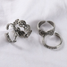 Wholesale Alloy Pentagram Letter Ring MOQ≥2 JDC-RS-JuY005 Rings 聚耀 Wholesale Jewelry JoyasDeChina Joyas De China