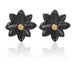 Wholesale alloy petal color earrings JDC-ES-C428 Earrings 咏歌 balck Wholesale Jewelry JoyasDeChina Joyas De China