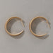 Wholesale alloy plain hoop earrings JDC-ES-C450 Earrings 咏歌 Wholesale Jewelry JoyasDeChina Joyas De China