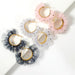 Wholesale alloy polka dot chiffon lace earrings JDC-ES-JQ223 Earrings 佳琪 Wholesale Jewelry JoyasDeChina Joyas De China