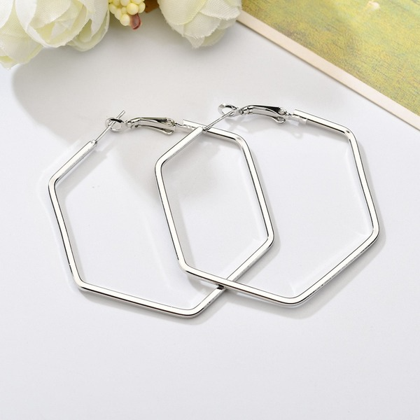 Bulk Jewelry Wholesale alloy polygon Earrings JDC-ES-bq209 Wholesale factory from China YIWU China