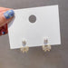 Wholesale alloy polygon Silver Earrings JDC-ES-BY016 Earrings 宝钰 1 Wholesale Jewelry JoyasDeChina Joyas De China