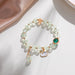 Bulk Jewelry Wholesale alloy popcorn crystal swan bracelet JDC-BT-XINY008 Wholesale factory from China YIWU China