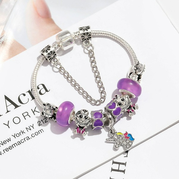 Wholesale Alloy Purple Unicorn Bracelet （F）JDC-BT-XingL031 Bracelet 星銮 Wholesale Jewelry JoyasDeChina Joyas De China