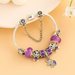 Wholesale Alloy Purple Unicorn Bracelet （F）JDC-BT-XingL031 Bracelet 星銮 16cm Wholesale Jewelry JoyasDeChina Joyas De China