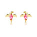 Bulk Jewelry Wholesale alloy rainforest animal earrings JDC-ES-WB013 Wholesale factory from China YIWU China