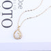 Wholesale Alloy Red Heart Pendant Necklace JDC-NE-XingL019 Necklaces 星銮 Wholesale Jewelry JoyasDeChina Joyas De China