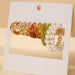 Wholesale Alloy Resin Acrylic Earring Set JDC-ES-F608 Earrings 韩之尚 54193 set Wholesale Jewelry JoyasDeChina Joyas De China