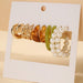 Wholesale Alloy Resin Acrylic Earring Set JDC-ES-F608 Earrings 韩之尚 Wholesale Jewelry JoyasDeChina Joyas De China
