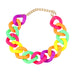 Wholesale Alloy Resin Candy Color Necklace JDC-NE-JL191 Necklaces 氿乐 Wholesale Jewelry JoyasDeChina Joyas De China