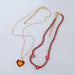Wholesale Alloy Resin Drip Oil Love Necklace JDC-NE-JL187 Necklaces 氿乐 Wholesale Jewelry JoyasDeChina Joyas De China