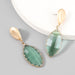 Wholesale Alloy Resin Earrings JDC-ES-JL705colored rhinestones Earrings ?鹄? green Wholesale Jewelry JoyasDeChina Joyas De China