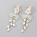 Wholesale alloy resin fishtail earrings JDC-ES-JL016 Earrings JoyasDeChina Wholesale Jewelry JoyasDeChina Joyas De China