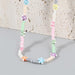 Wholesale alloy resin Flower Necklace Chain jdc-ne-jl140 necklaces JoyasDeChina Wholesale Jewelry JoyasDeChina Joyas De China