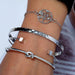 Bulk Jewelry Wholesale alloy resin ring diamond tipped bracelet JDC-BT-wy082 Wholesale factory from China YIWU China