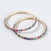 Wholesale Alloy Rhinestone Big Circle Earrings JDC-ES-JL-021colored rhinestones Earrings ?鹄? Wholesale Jewelry JoyasDeChina Joyas De China