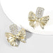 Wholesale Alloy Rhinestone Bow Earrings JDC-ES-JL708colored rhinestones Earrings ?鹄? Wholesale Jewelry JoyasDeChina Joyas De China