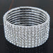 Wholesale alloy rhinestone bracelet JDC-BT-GSWY051 Bracelet JoyasDeChina (eight rows) 09052708 Wholesale Jewelry JoyasDeChina Joyas De China