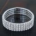 Wholesale alloy rhinestone bracelet JDC-BT-GSWY051 Bracelet JoyasDeChina (four rows) 09052704 Wholesale Jewelry JoyasDeChina Joyas De China