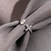 Wholesale alloy rhinestone cross rings JDC-RS-F595 Rings 韩之尚 54800 Wholesale Jewelry JoyasDeChina Joyas De China