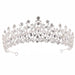 Wholesale Alloy Rhinestone Crystal Bridal Crown Headband JDC-HD-ZuanG002 Headband 钻岗 silver Wholesale Jewelry JoyasDeChina Joyas De China
