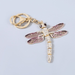 Wholesale Alloy Rhinestone Dragonfly Keychain JDC-KC-JL017 Keychains 氿乐 Wholesale Jewelry JoyasDeChina Joyas De China