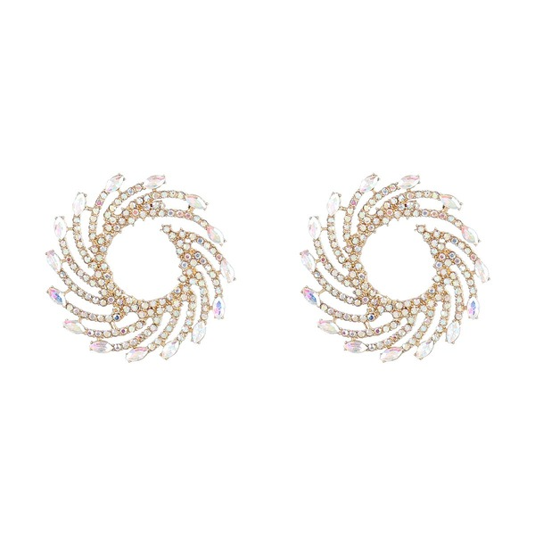 Wholesale Alloy Rhinestone Earrings JDC-ES-JL885 Earrings 氿乐 Wholesale Jewelry JoyasDeChina Joyas De China