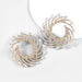 Wholesale Alloy Rhinestone Earrings JDC-ES-JL885 Earrings 氿乐 gold Wholesale Jewelry JoyasDeChina Joyas De China