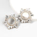 Wholesale Alloy Rhinestone Earrings JDC-ES-JL886 Earrings 氿乐 white Wholesale Jewelry JoyasDeChina Joyas De China