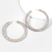 Wholesale Alloy Rhinestone Earrings JDC-ES-JL888 Earrings 氿乐 Wholesale Jewelry JoyasDeChina Joyas De China