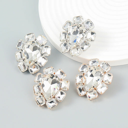 Wholesale Alloy Rhinestone Earrings JDC-ES-JL943 Earrings 氿乐 Wholesale Jewelry JoyasDeChina Joyas De China