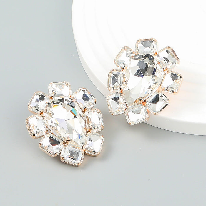 Wholesale Alloy Rhinestone Earrings JDC-ES-JL943 Earrings 氿乐 Wholesale Jewelry JoyasDeChina Joyas De China