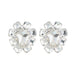 Wholesale Alloy Rhinestone Earrings JDC-ES-JL943 Earrings 氿乐 silver Wholesale Jewelry JoyasDeChina Joyas De China