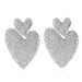 Wholesale alloy rhinestone earrings JDC-ES-JQ207 Earrings 佳琪 white Wholesale Jewelry JoyasDeChina Joyas De China