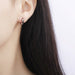 Wholesale alloy Rhinestone earrings JDC-ES-QLX058 Earrings 巧兰轩 Wholesale Jewelry JoyasDeChina Joyas De China