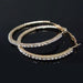 Wholesale Alloy Rhinestone Earrings JDC-ES-SongS003 Earrings 松升 3cm Wholesale Jewelry JoyasDeChina Joyas De China